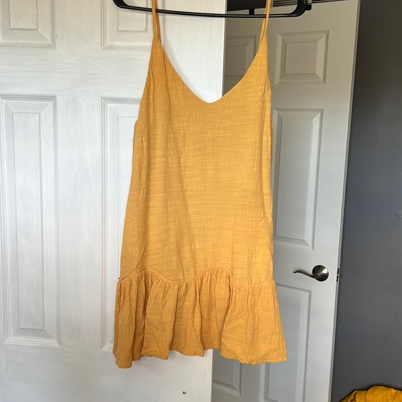 Dresses & Skirts - Australian purchased adorable mustard yellow sun dress!